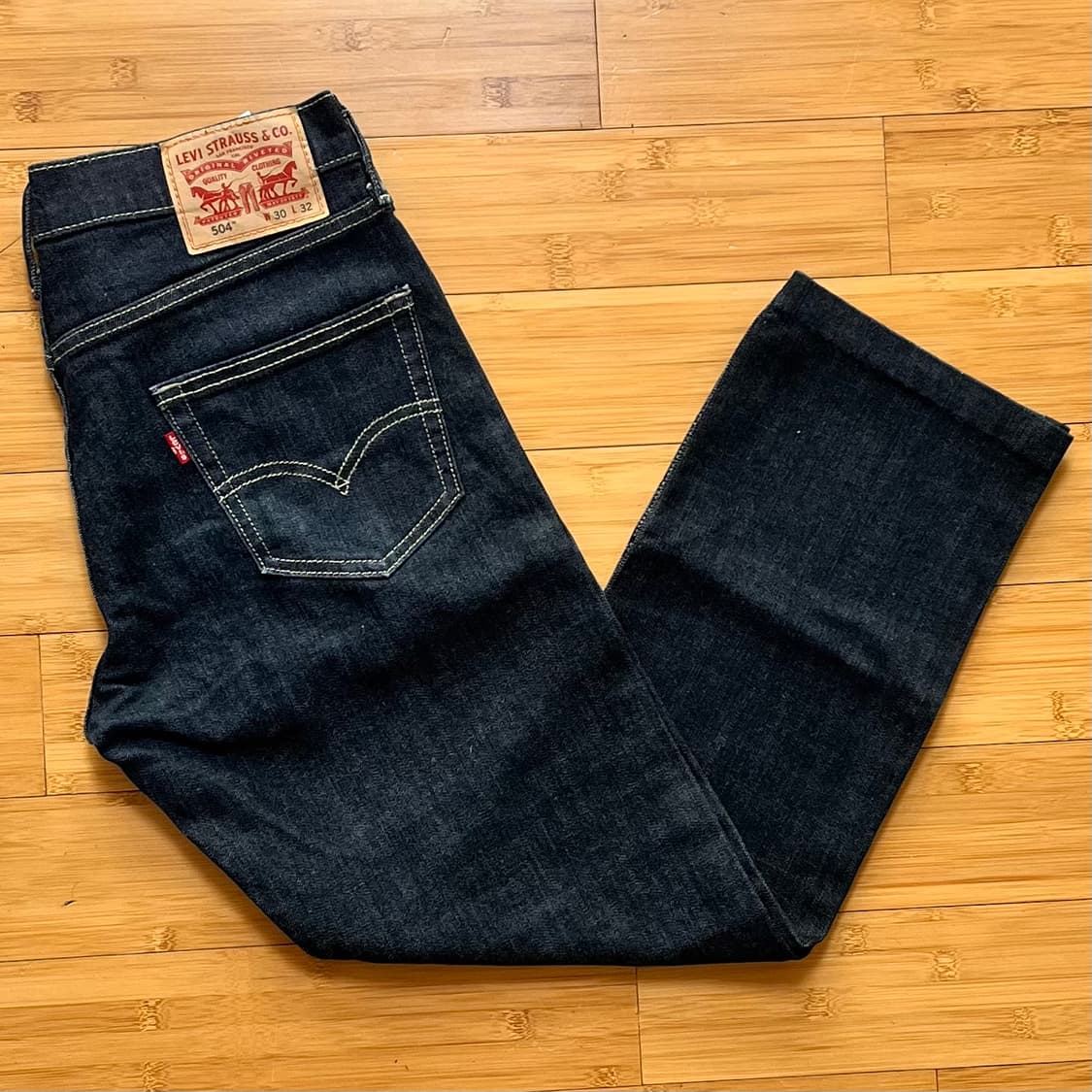 리바이스 504 데님팬츠 W30 L32 상품이미지1