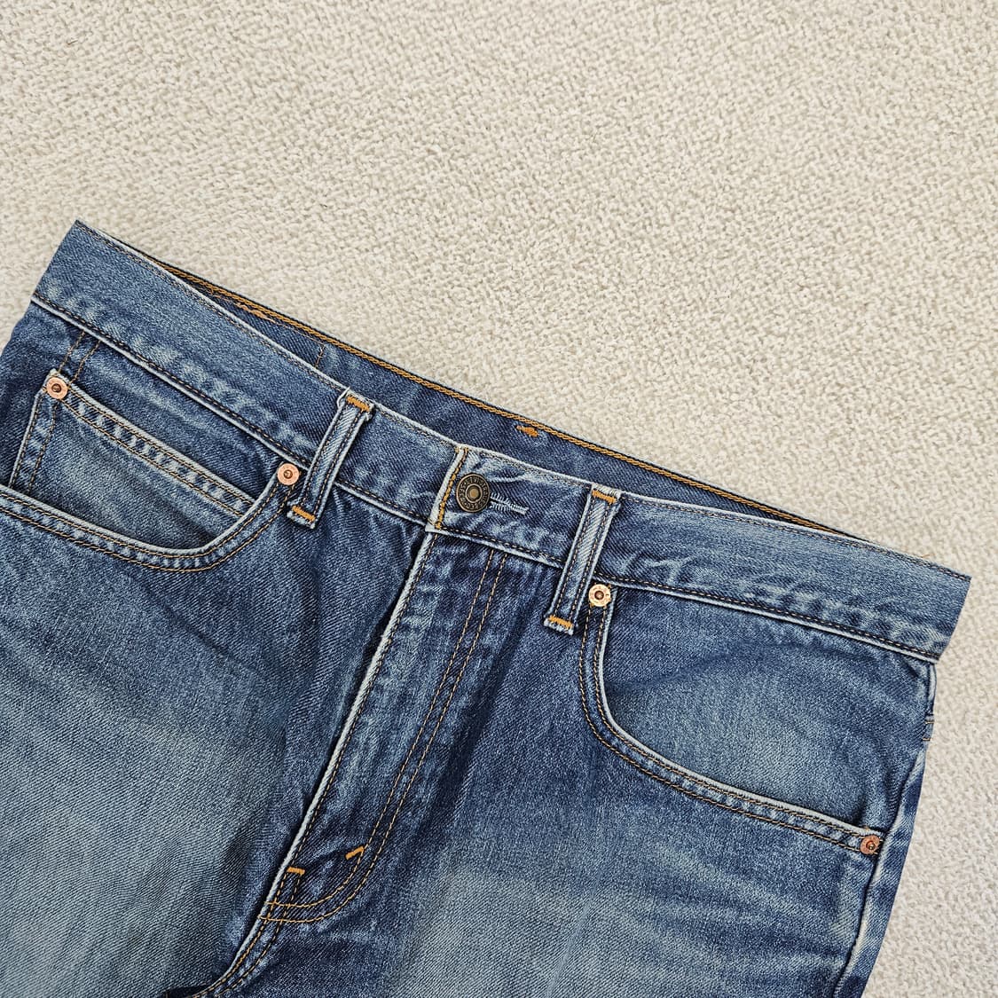 [86-102] 리바이스 OT206 데님 중청 워싱 팬츠 1210J1 상품이미지2