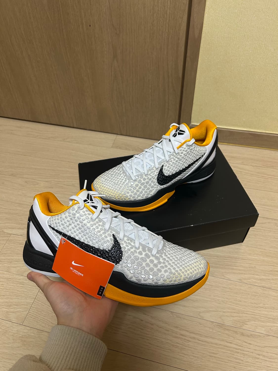 코비6 델솔 농구화 새상품 265 상품이미지1