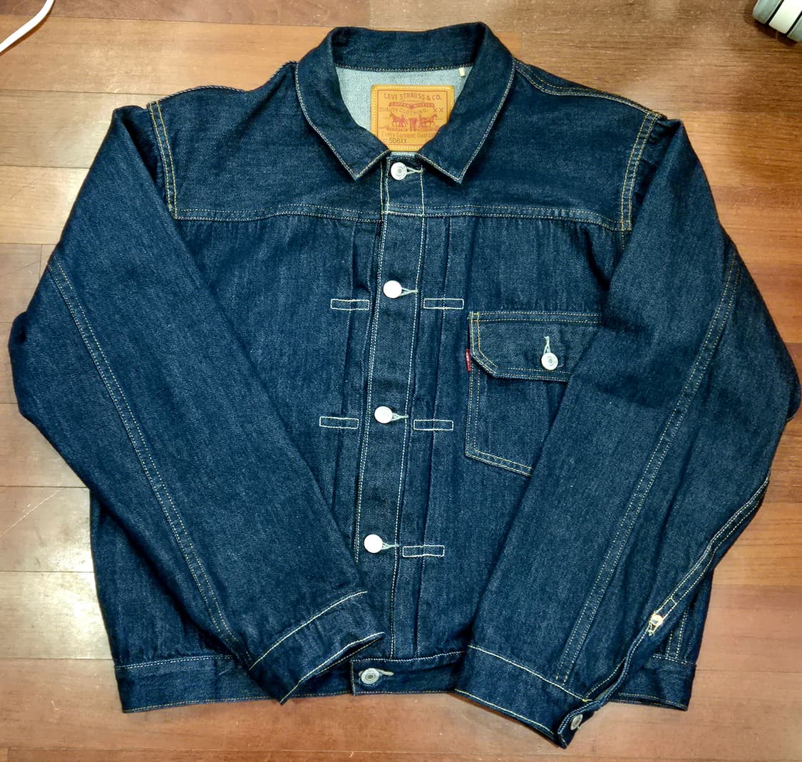 리바이스 LVC 1936 타입1 데님 자켓 상품이미지1