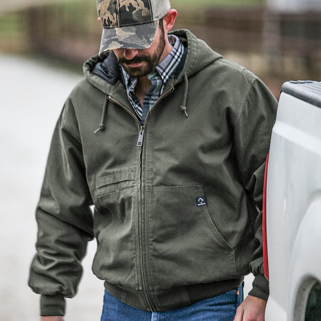 DRI DUCK 액티브 워크자켓(올리브) 상품이미지4