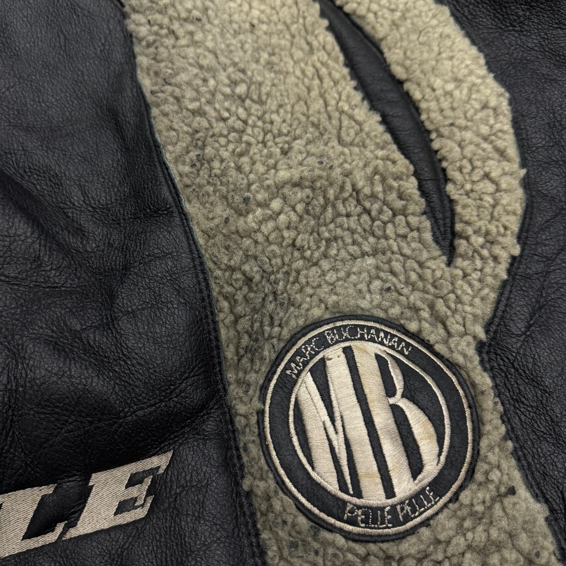 펠레펠레 90s 리얼레더 가죽 무스탕 자켓 상품이미지5