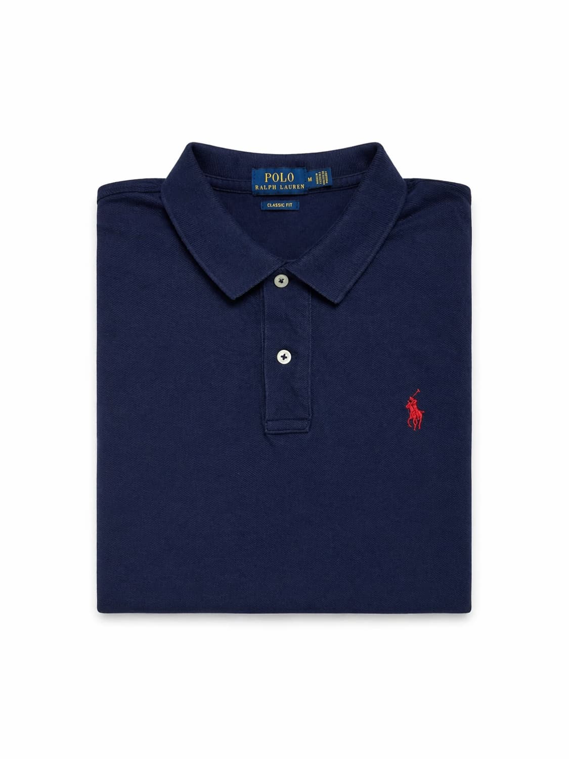 USA 미국빈티지 정품 폴로 랄프로렌 네이비 클래식핏 PK 카라티 M 상품이미지3
