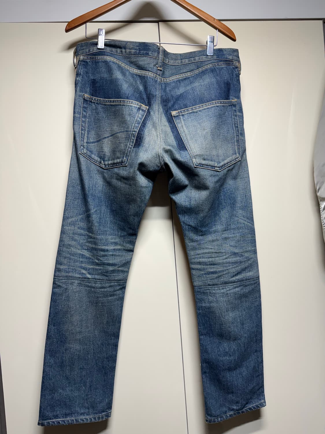 준야와타나베16SS 더블니 패치워크 데님 상품이미지4