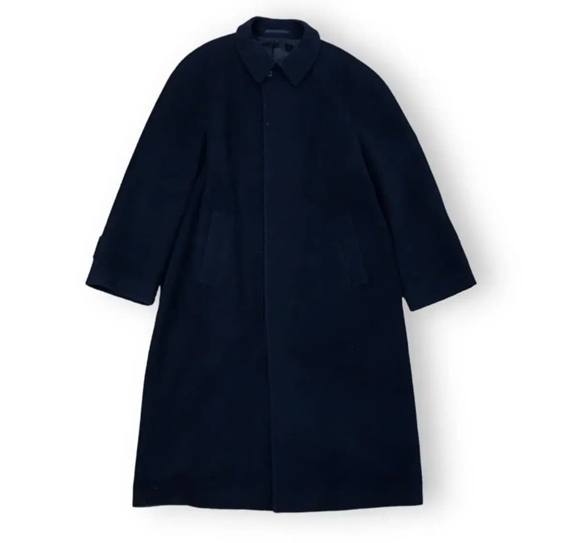 피에르발망 울 캐시미어 네이비 발마칸코트 105 상품이미지1