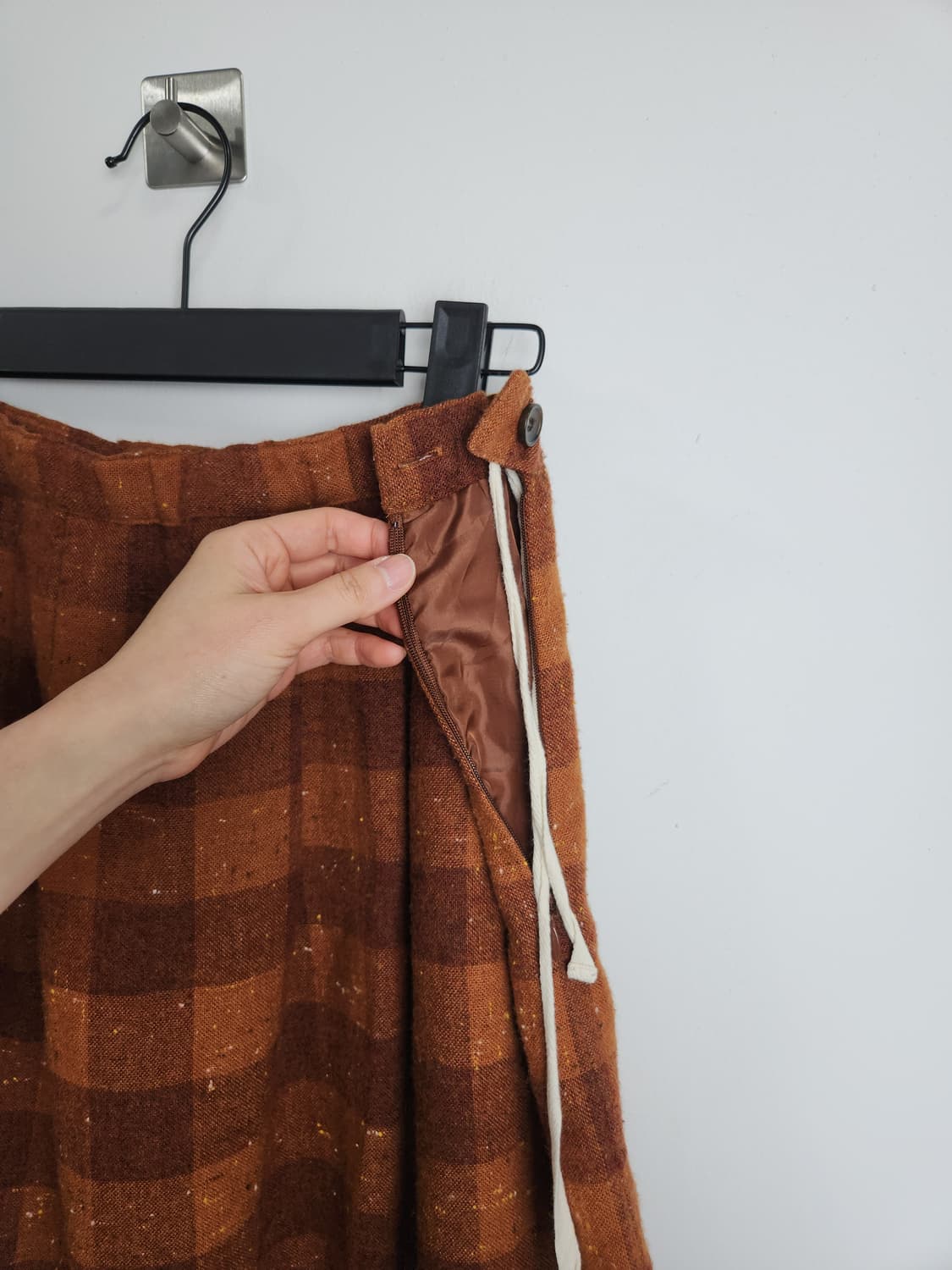 체크 스커트 상품이미지8