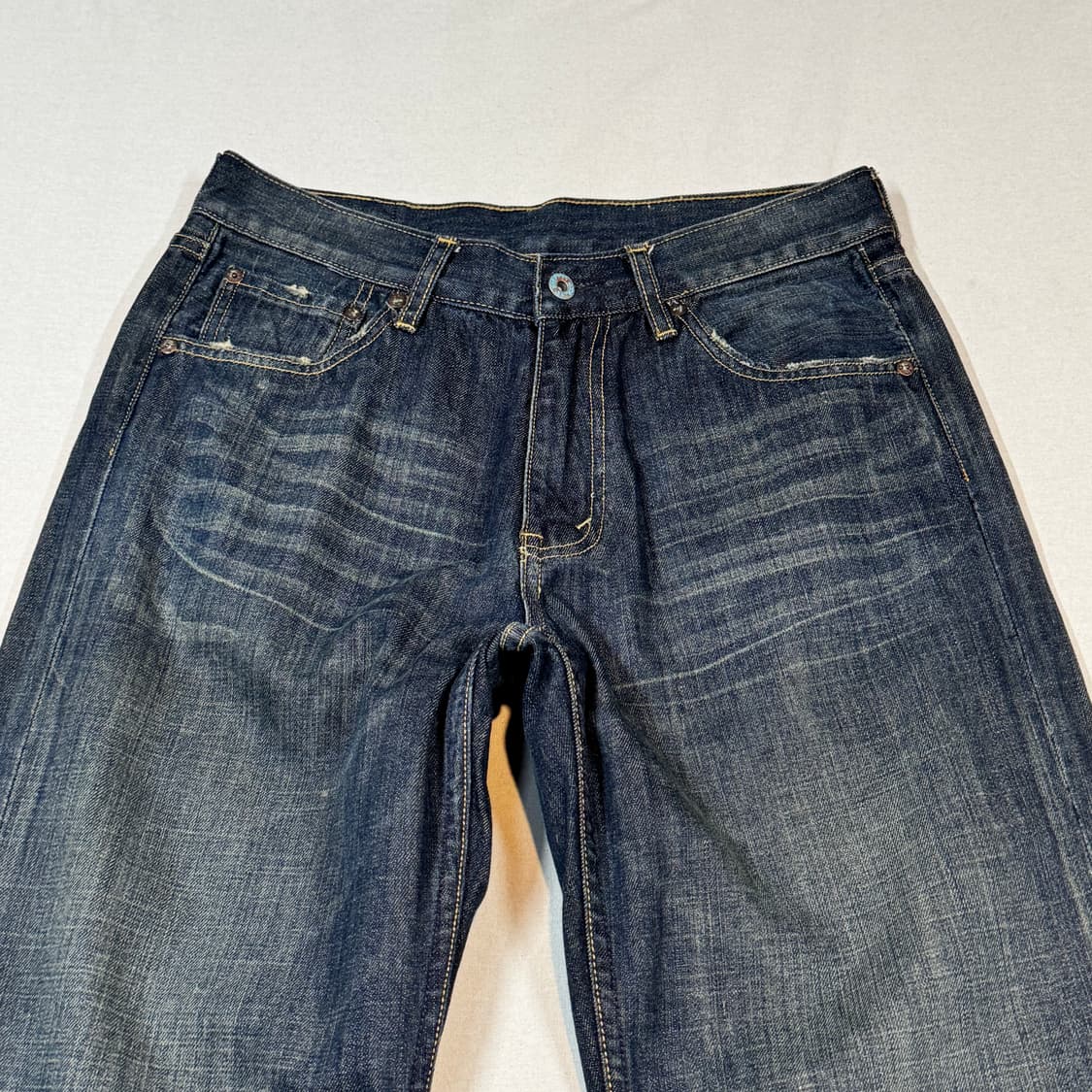 32inch) 리바이스 일본판 503 스트레이트 핏 데님 청바지 상품이미지7