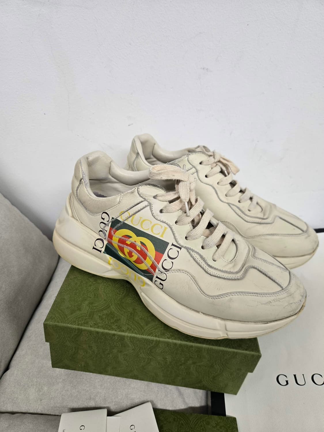 [보증서 정품] 구찌 라이톤 스니커즈 상품이미지5