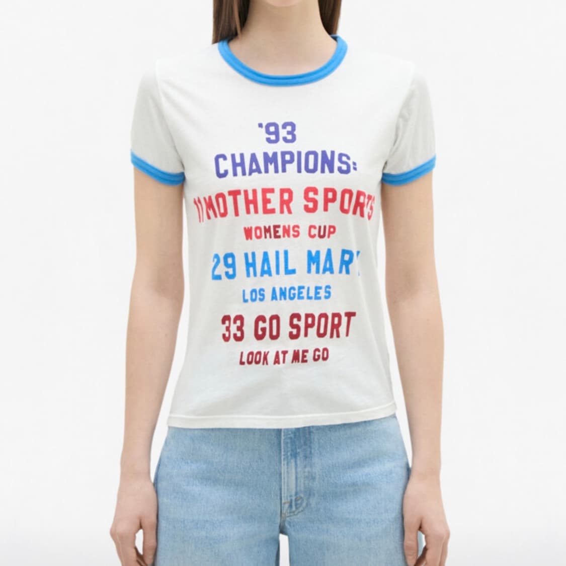 [S] 톰그레이하운드 MOTHER DENIM 더 릴 굿디 링거 티셔츠 상품이미지1