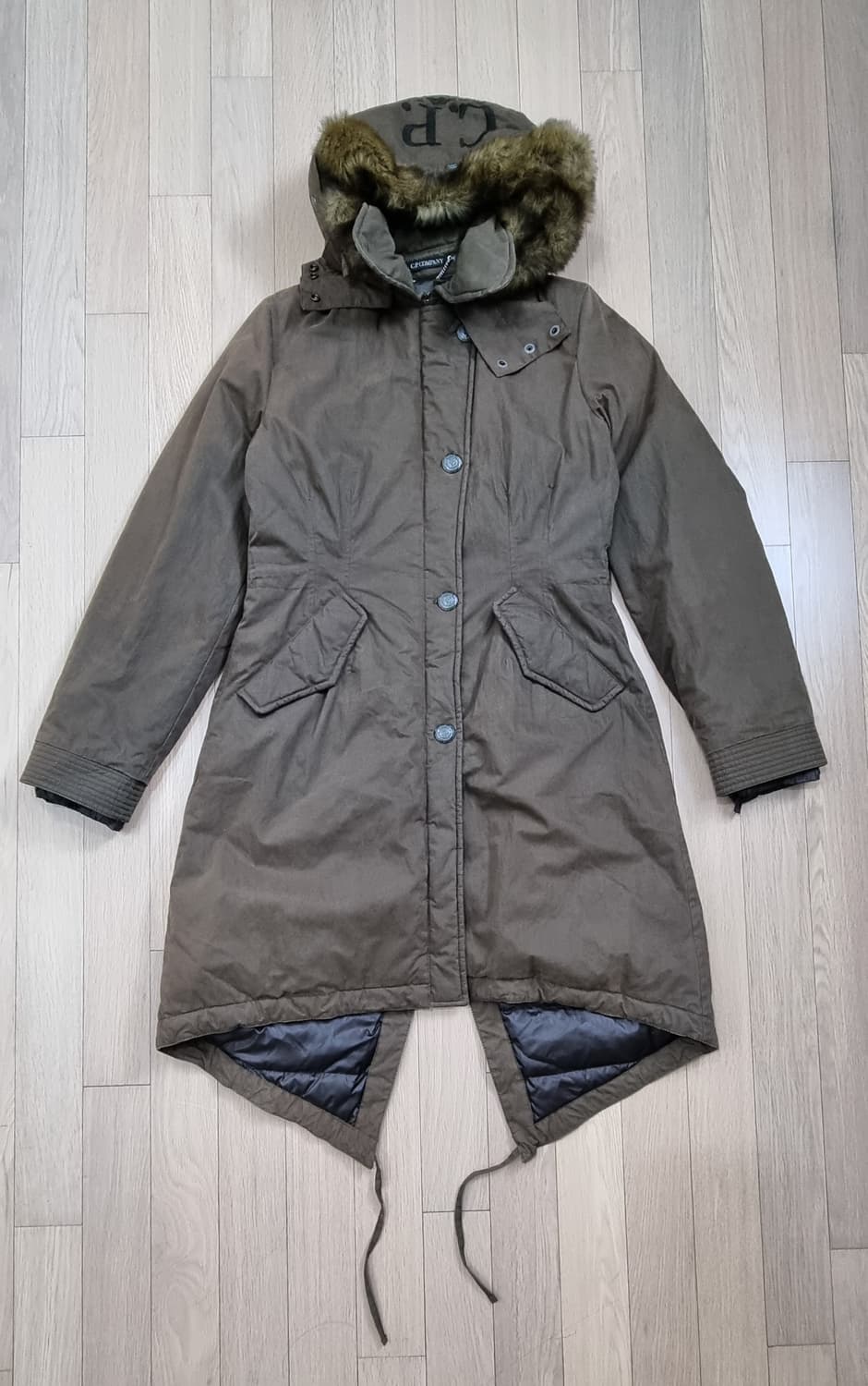 CP COMPANY 야상 구스 패딩 S _ 여성 상품이미지1