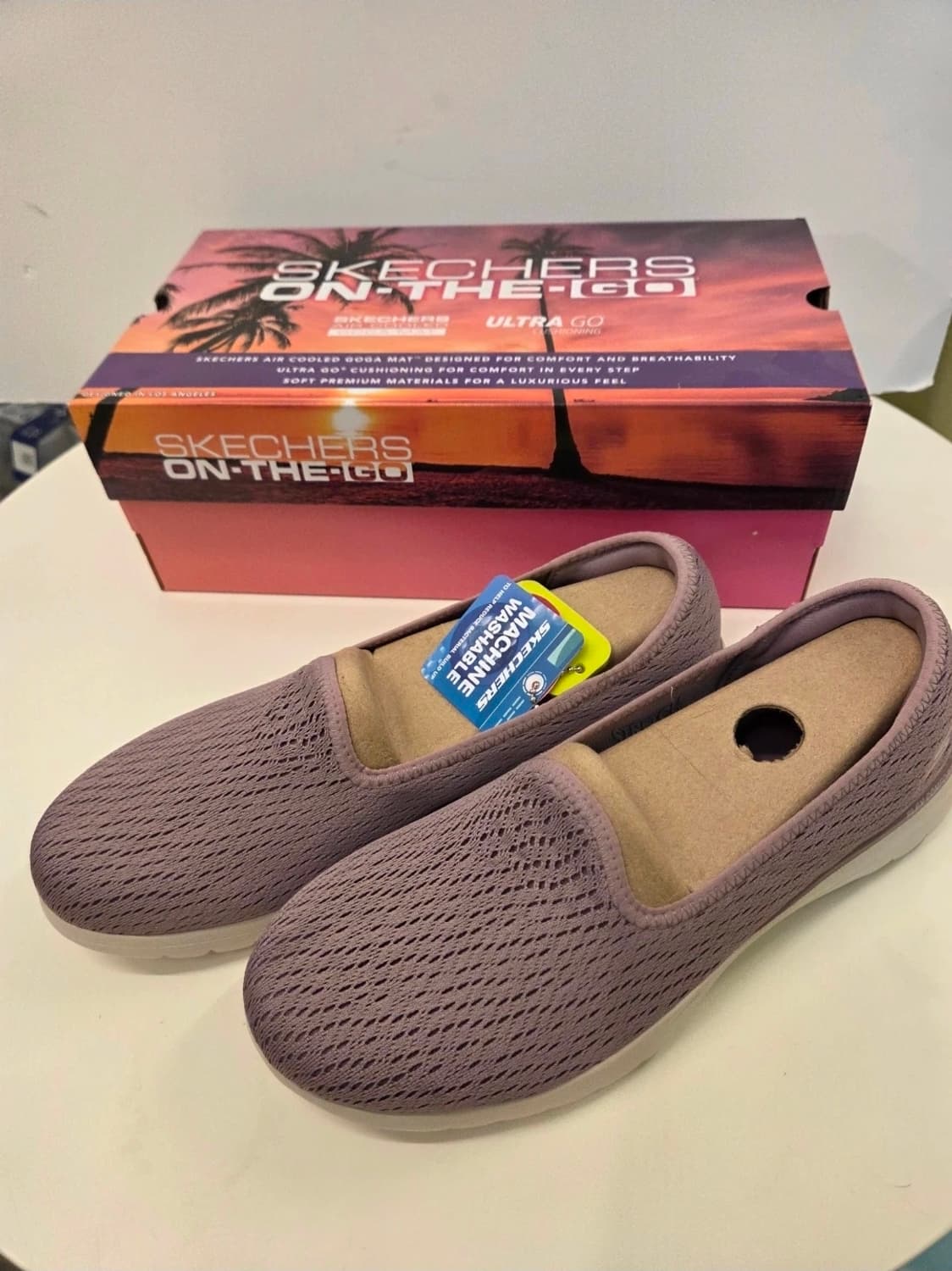 스케쳐스 고 워크 슬립인스 운동화(새상품) 상품이미지1