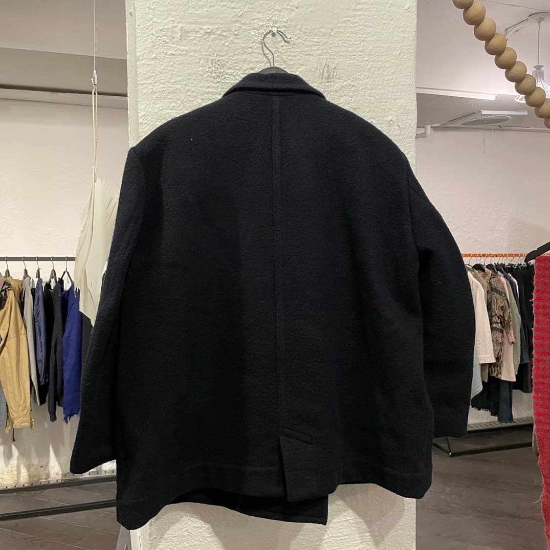 요지야마모토 오버사이즈 피코트 상품이미지3