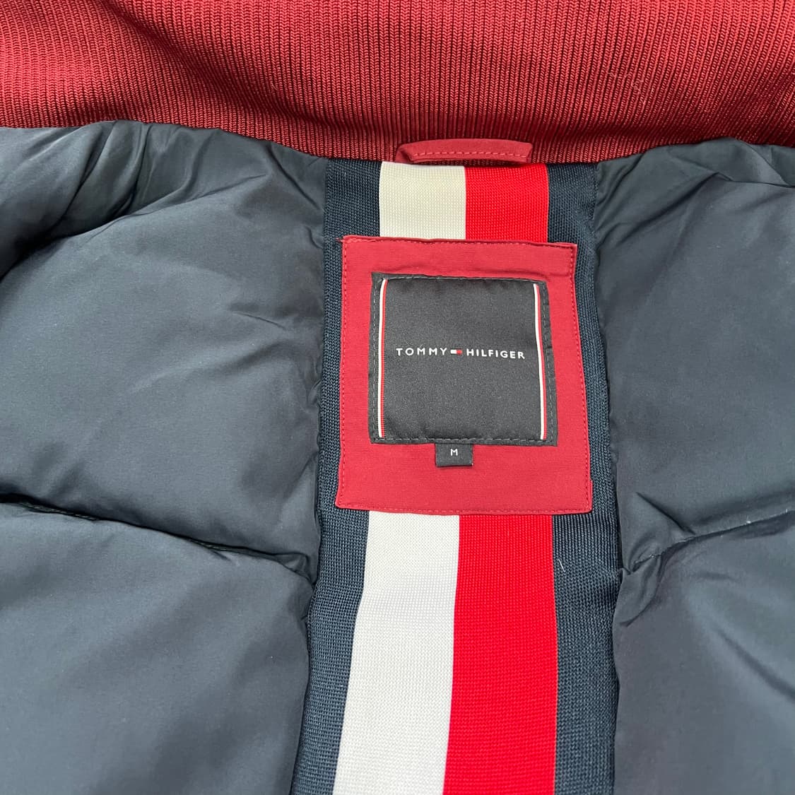 M) 타미힐피거 덕다운 패딩점퍼 오리털 패딩 상품이미지5