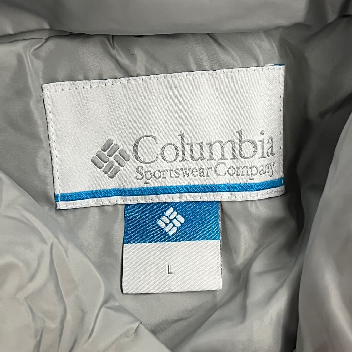 [정품/L] 컬럼비아 후드 바람막이 자켓 라이트그레이 b17 상품이미지5