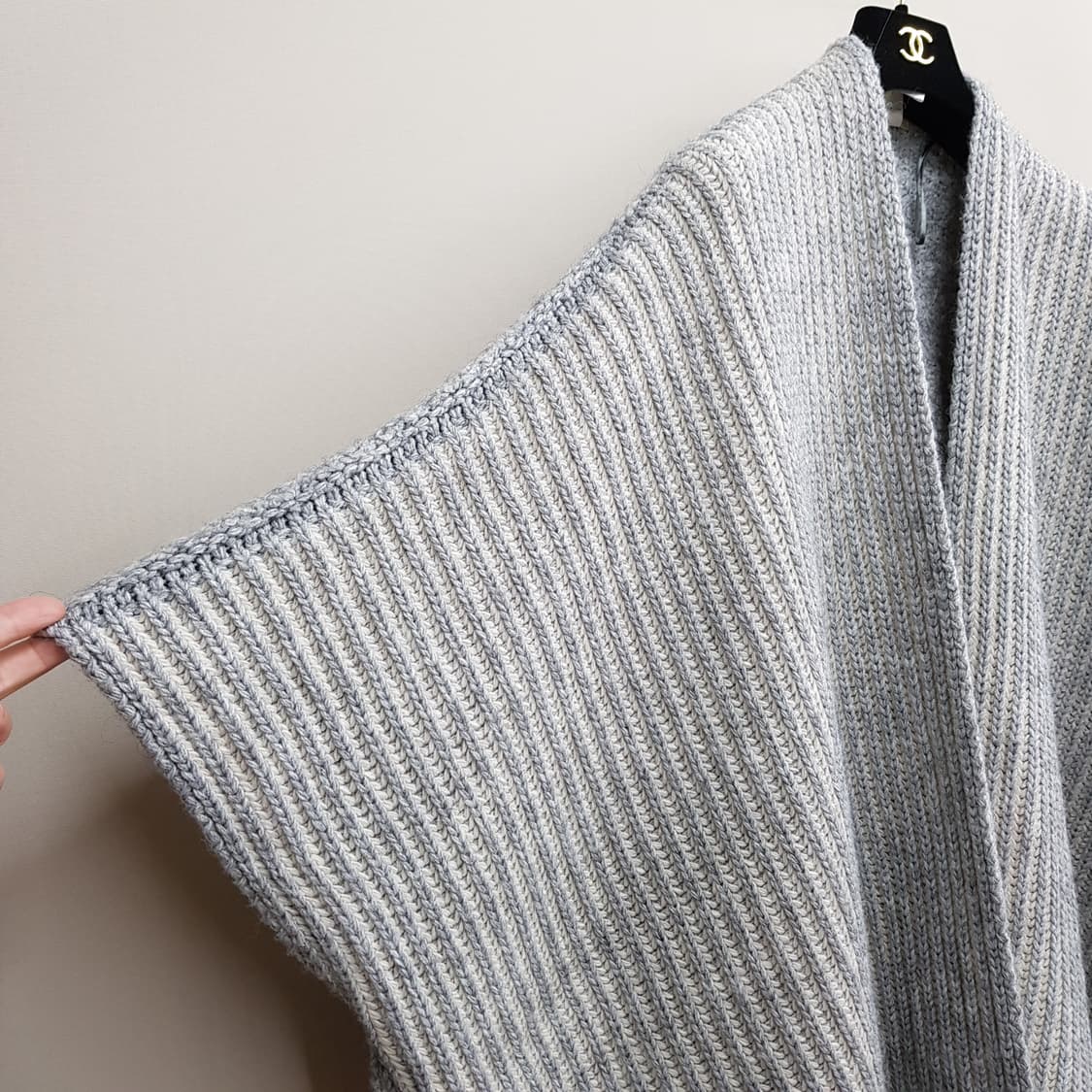 코코지오 Cocogio 니트 케이프 F사이즈 상품이미지2