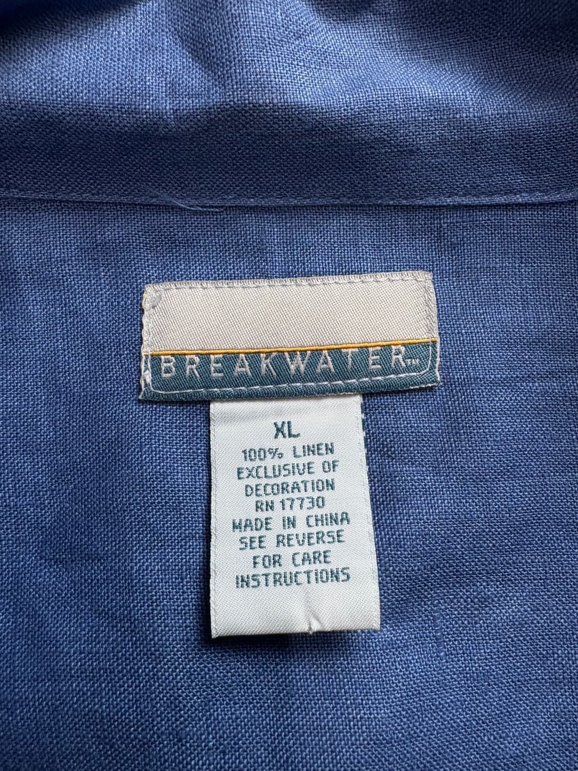 90s USA 빈티지 린넨 구아야베라 셔츠 3565 상품이미지4