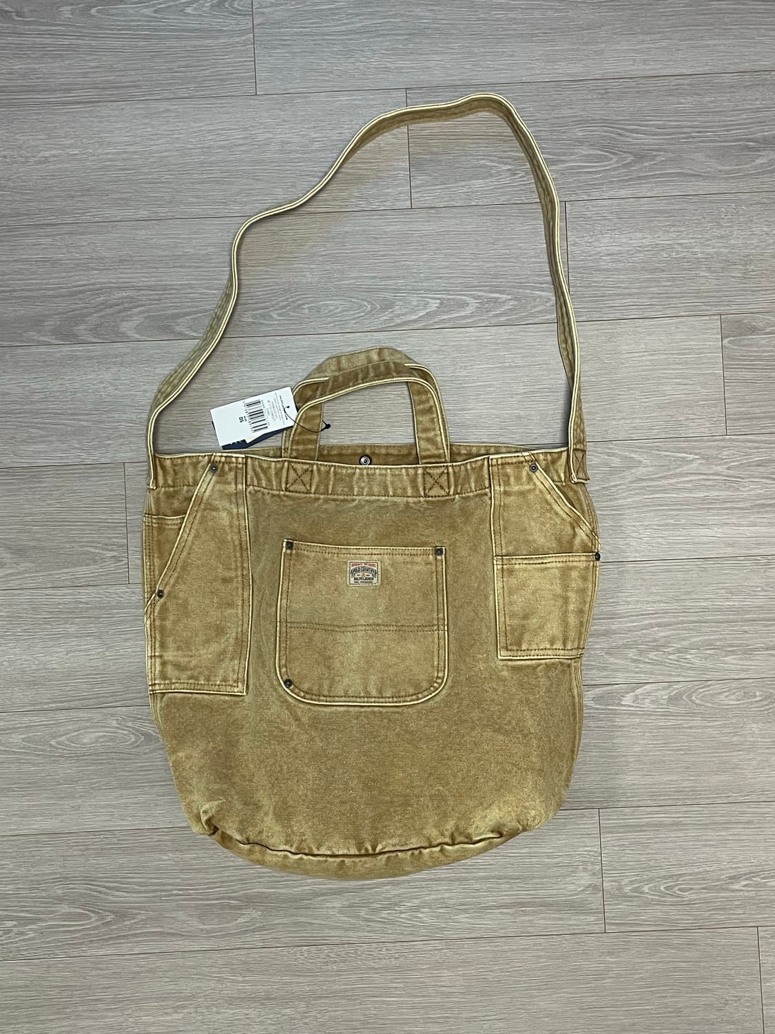 (국내미발매,새상품) 폴로 랄프로렌 컨츄리 캔버스 워시 토트백 상품이미지1