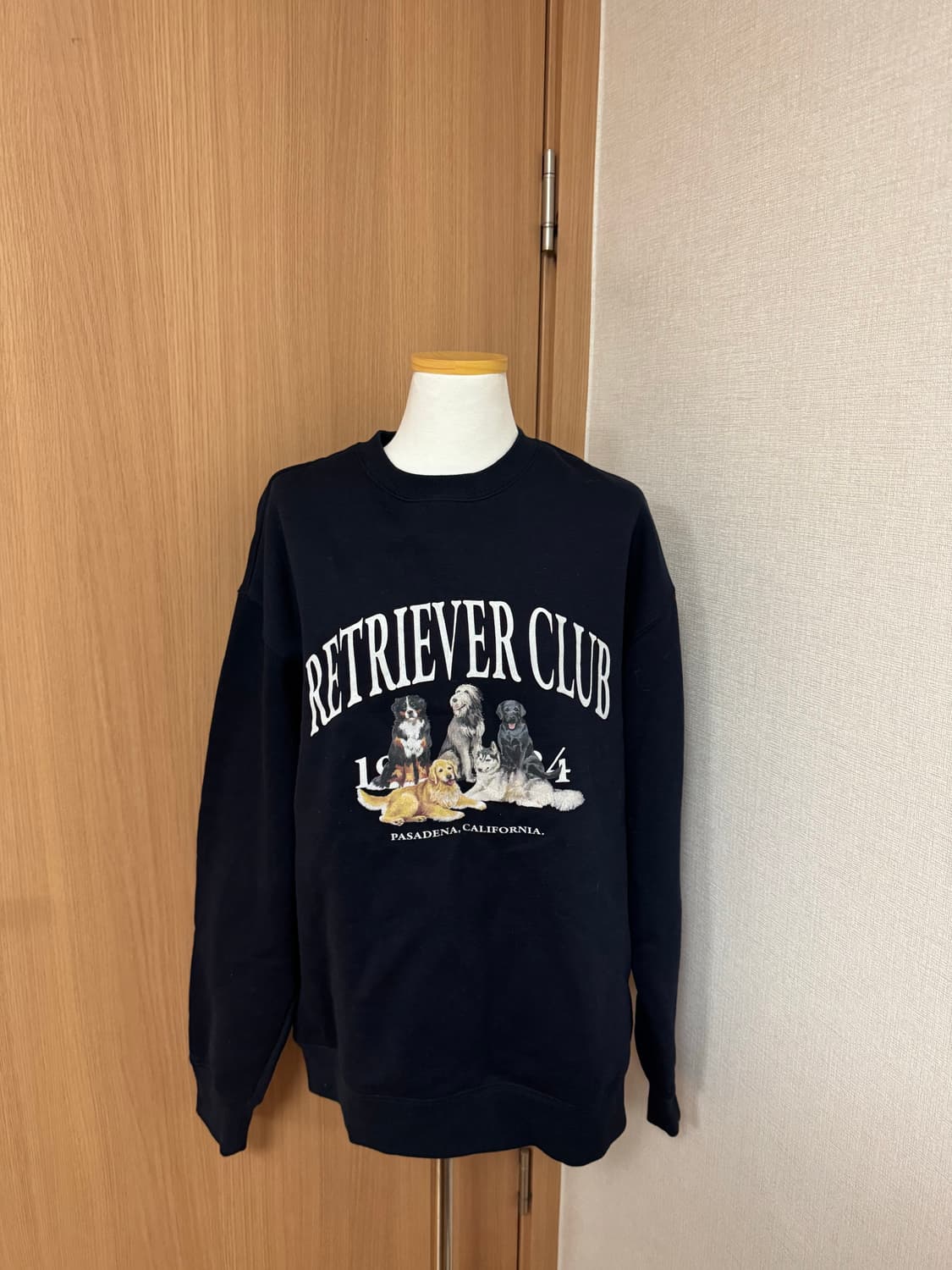 리트리버 클럽 기모 맨투맨 상품이미지1