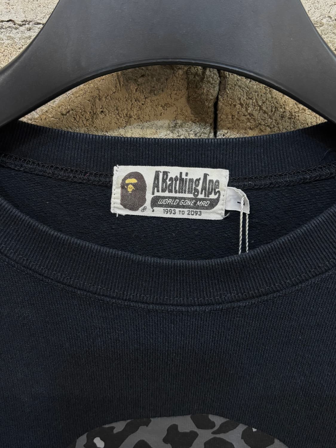 배이프 빅 에이프 헤드 레오파드 맨투맨 상품이미지6