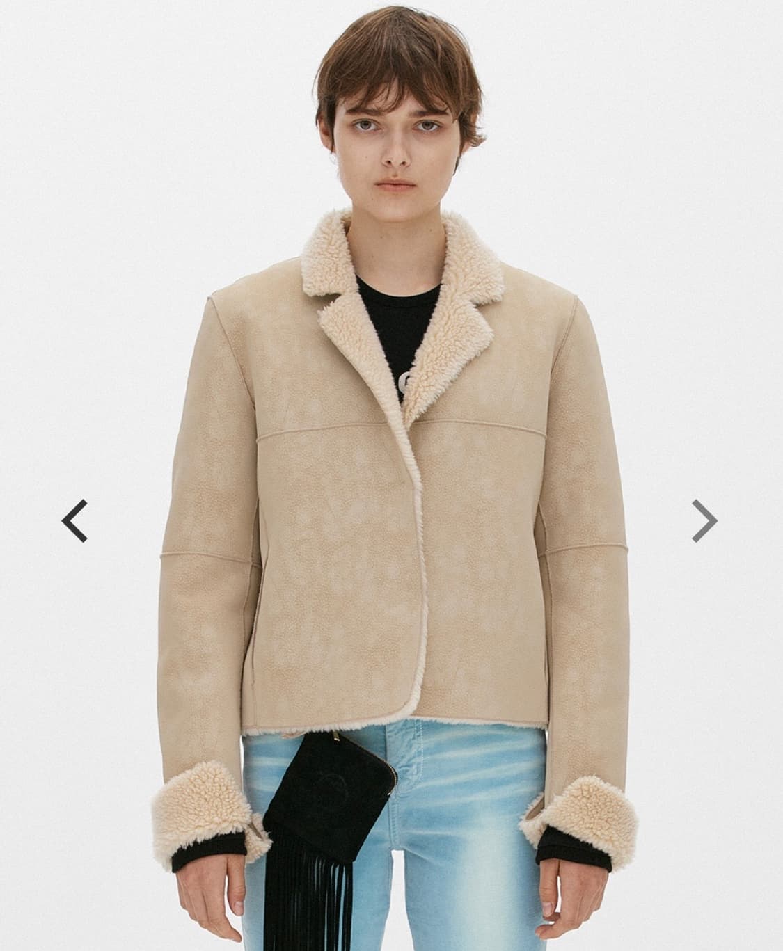 더오픈프로덕트(OPEN YY)시어링 리버시블 자켓 상품이미지1