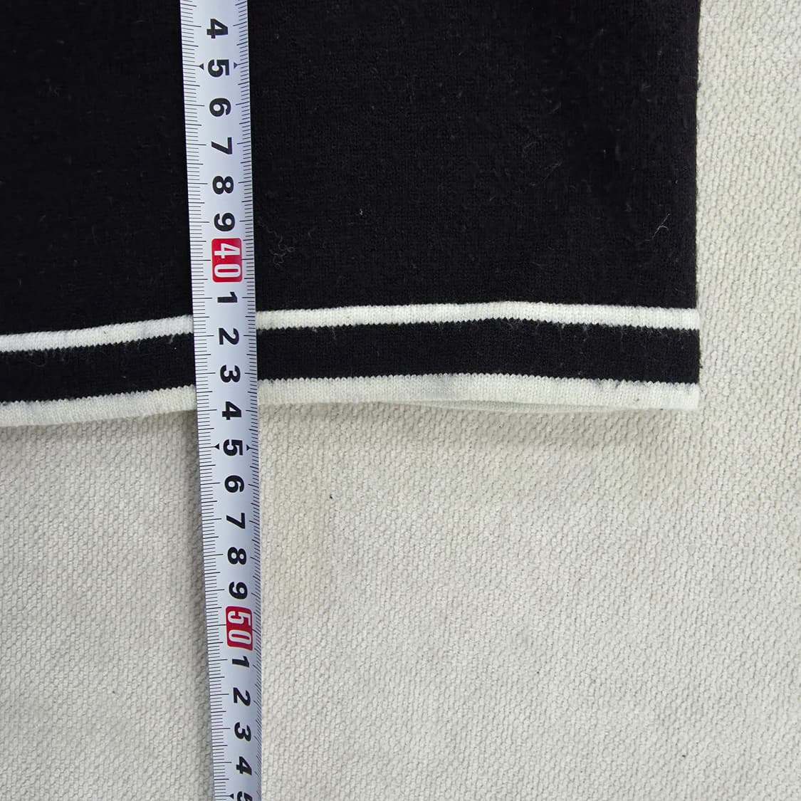 [L] 미쏘 크롭배색 가디건 0127J 상품이미지6