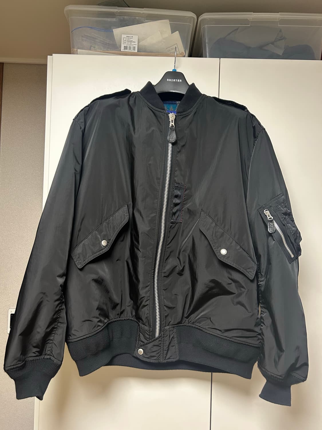 준야와타나베 펜들턴 봄버 상품이미지1