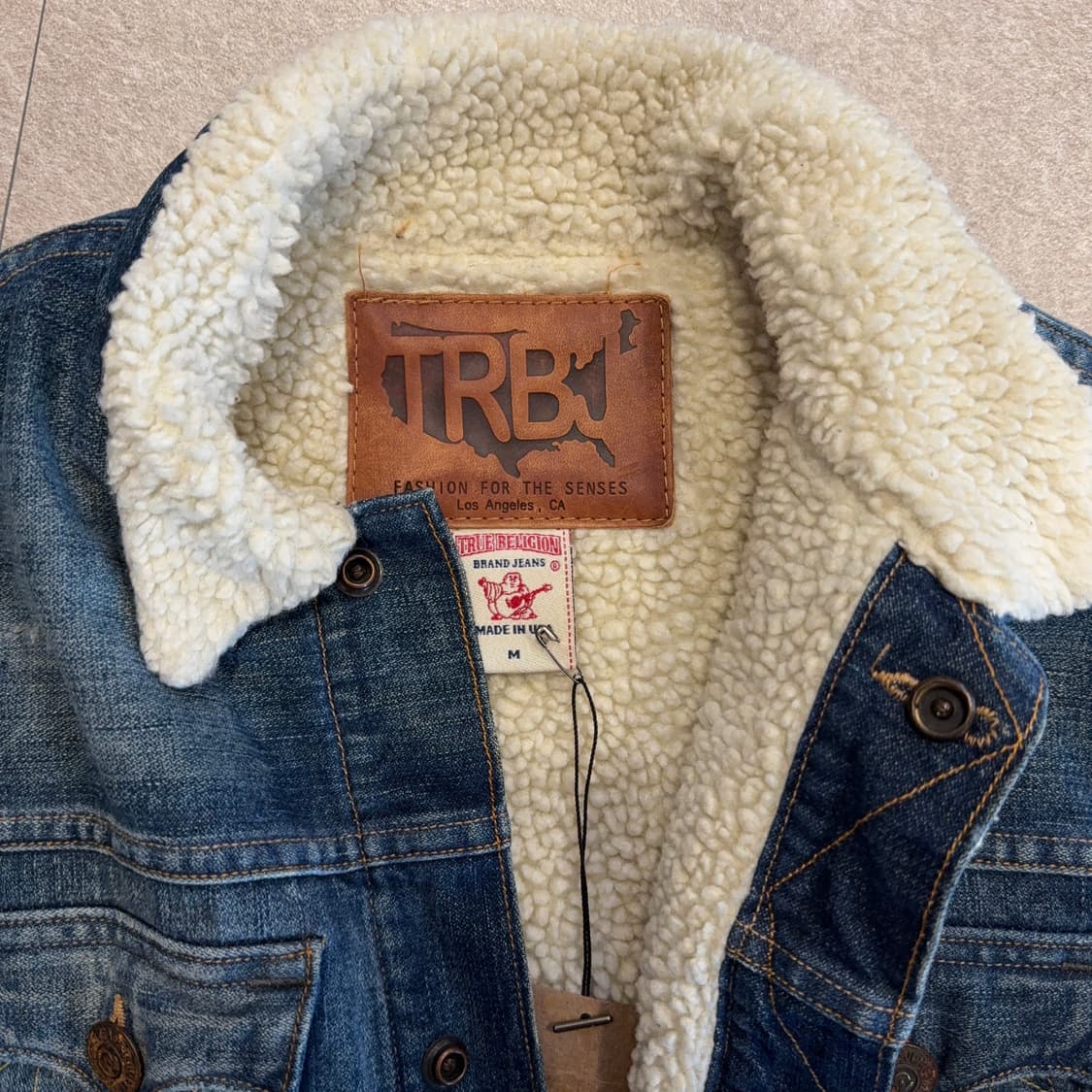 트루릴리전 셰르파 데님 자켓 상품이미지3