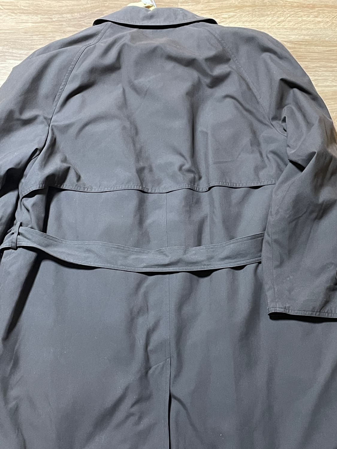 런던포그 x 코오롱상사 오리지널 발마칸 코트 (벨트 포함) 상품이미지7