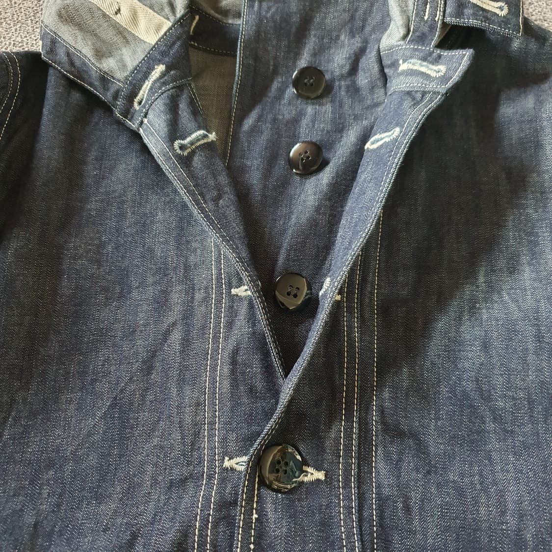 리얼맥코이 U.S. Navy Denim Parka 상품이미지4