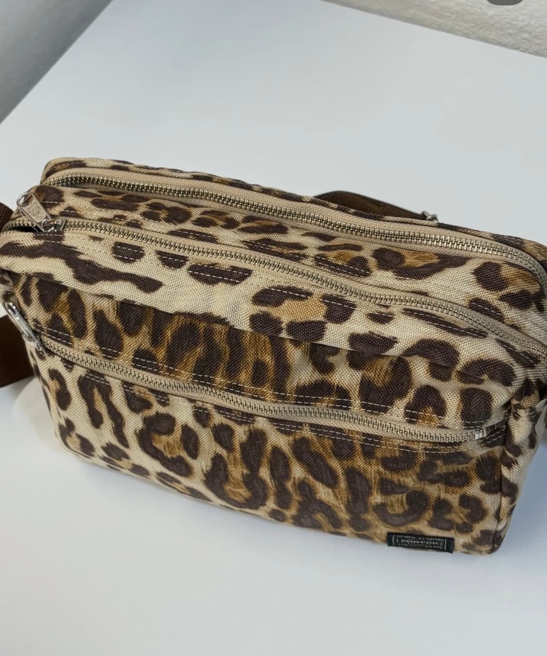 요시다포터 레오파드 크로스백 숄더백 호피 상품이미지6