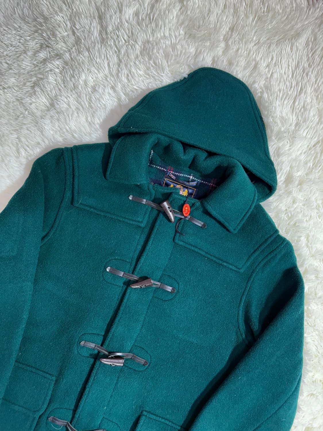 글로버올 잉글랜드 그린 더플코트  상품이미지4