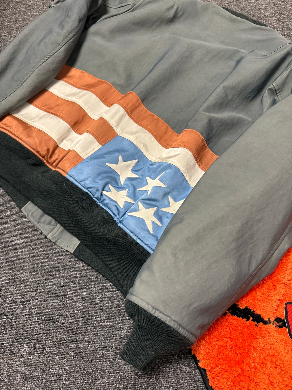 [5] 비즈빔 15AW 토르손 성조기 봄버 초판 상품이미지5