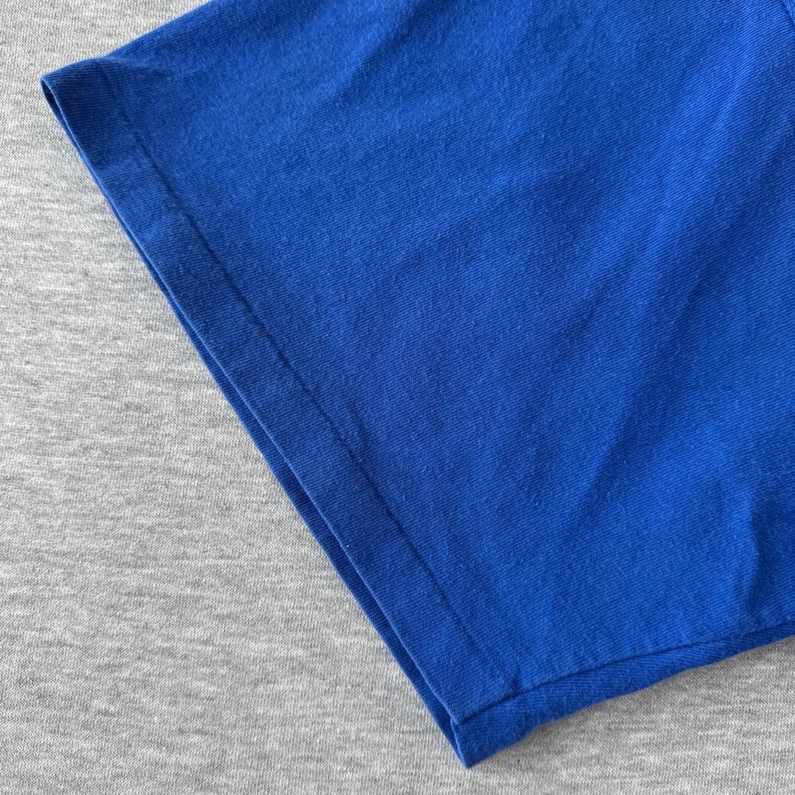 90년대 빈티지 체인지스 슈퍼맨 로고 티셔츠 XL, 블루, 싱글스티치 상품이미지5