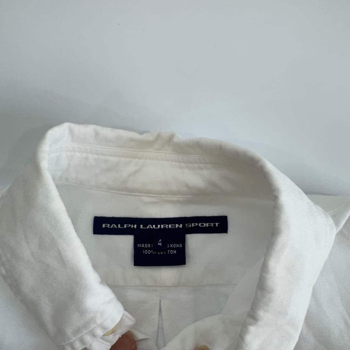 Polo 폴로 멀티포니 화이트 셔츠 상품이미지5