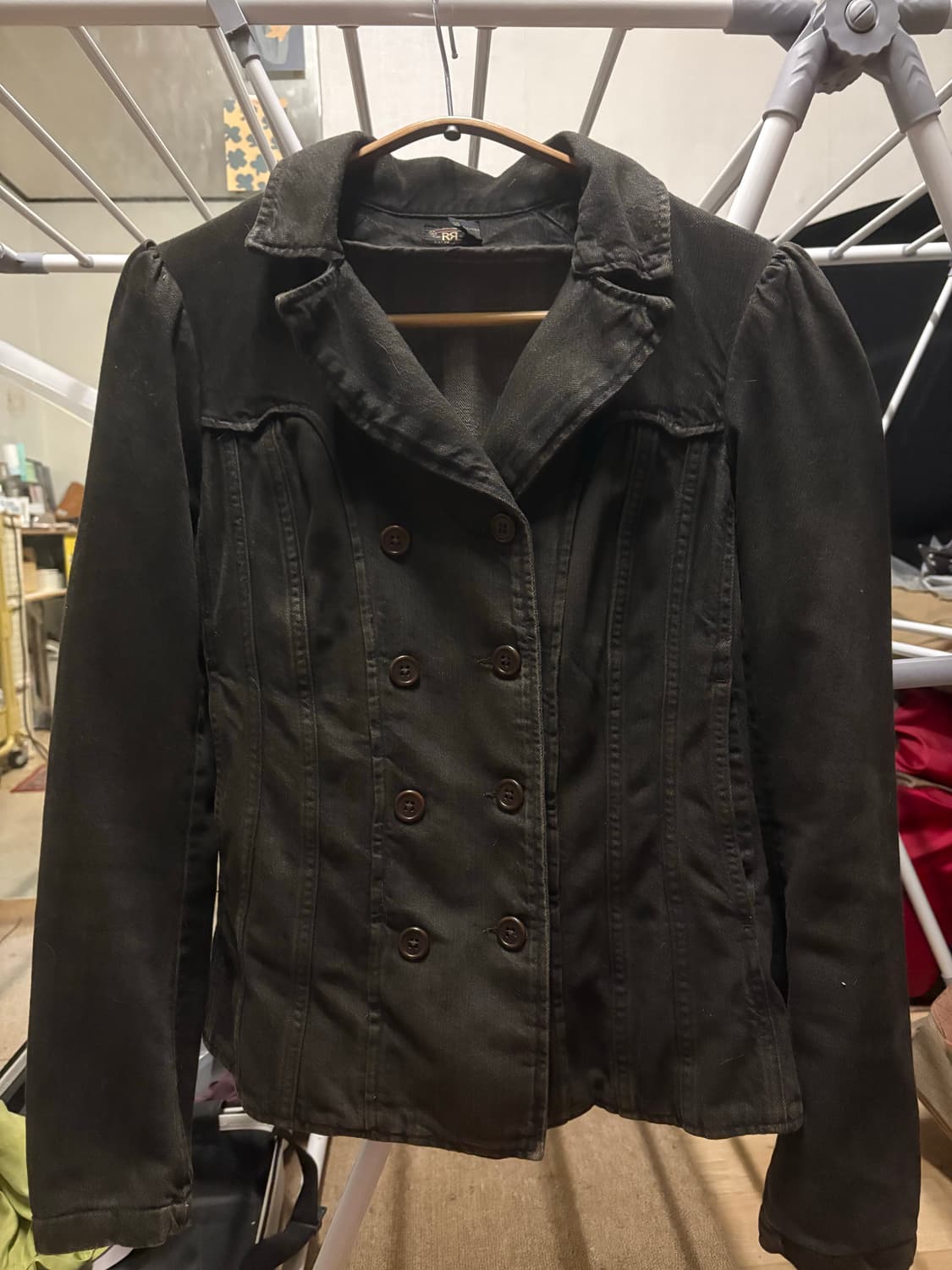 RRL 더블 브레스트 블랙 데님 재킷 상품이미지1