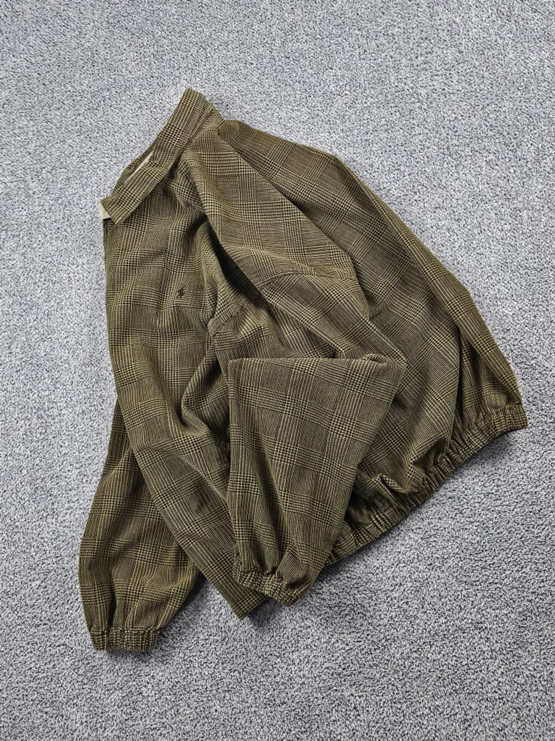 폴로 골프 체크 코듀로이 블루종 ( 2XL ) / 9762 상품이미지3