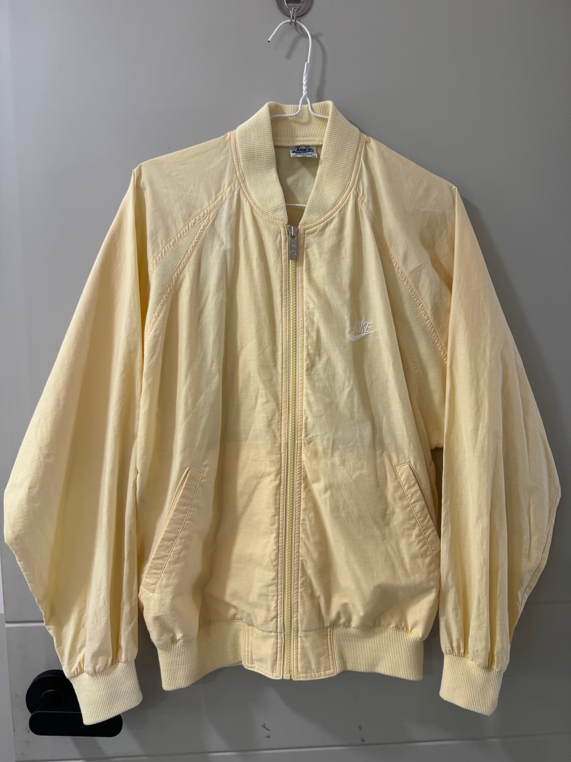 80s 한국 나이키 블루종 집업 자켓 L 상품이미지7