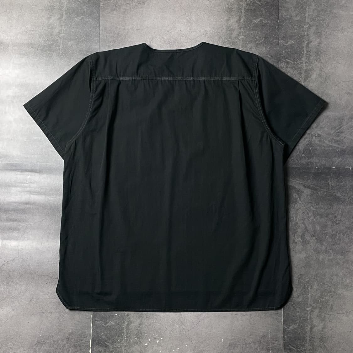 CARHARTT 칼하트 블랙 브이넥 리프스탑 워크 반팔티셔츠 A01058 상품이미지6