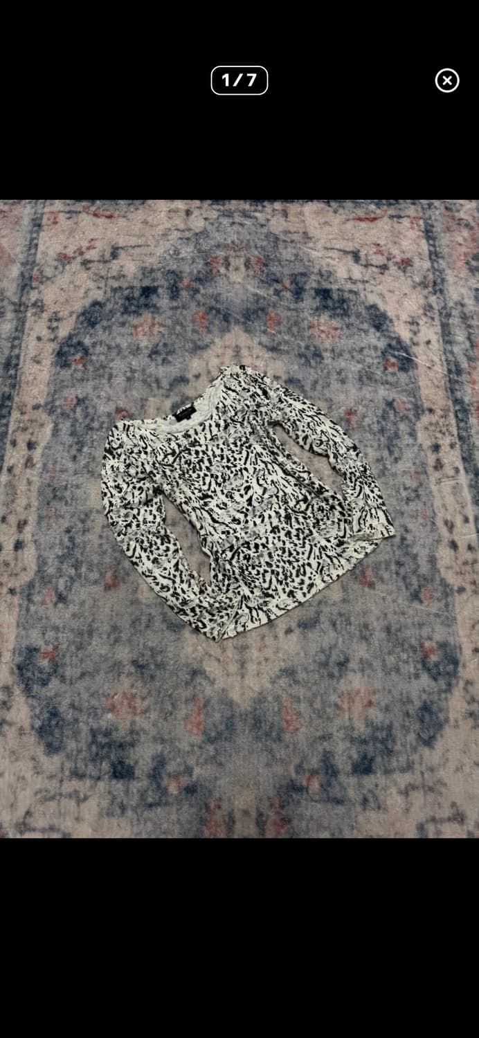 Bernings sho 00s archive white leopard c 상품이미지1