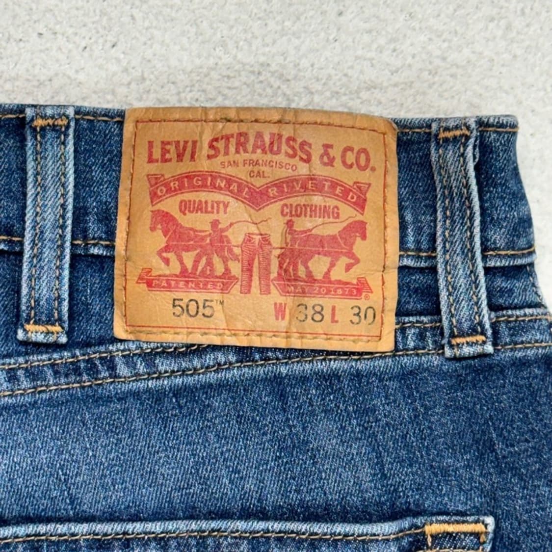 LEVI 505 STRAUSS & CO W38 L30 상품이미지6