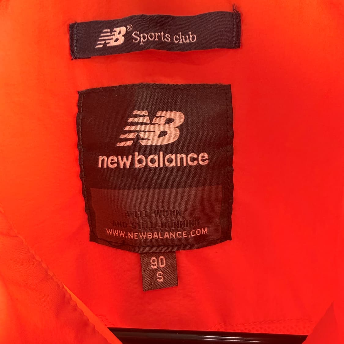 (90) 뉴발란스 경량 우븐 웜업 자켓 오렌지 상품이미지3