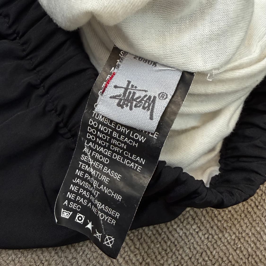 stussy 스투시 우먼스 크롭 바람막이 자켓  상품이미지5