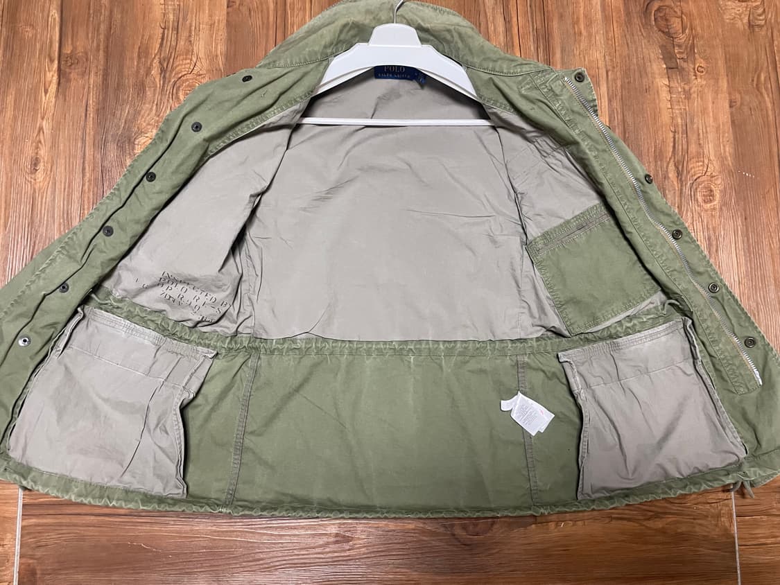 폴로 성조기 비즈 야상 m사이즈 상품이미지3