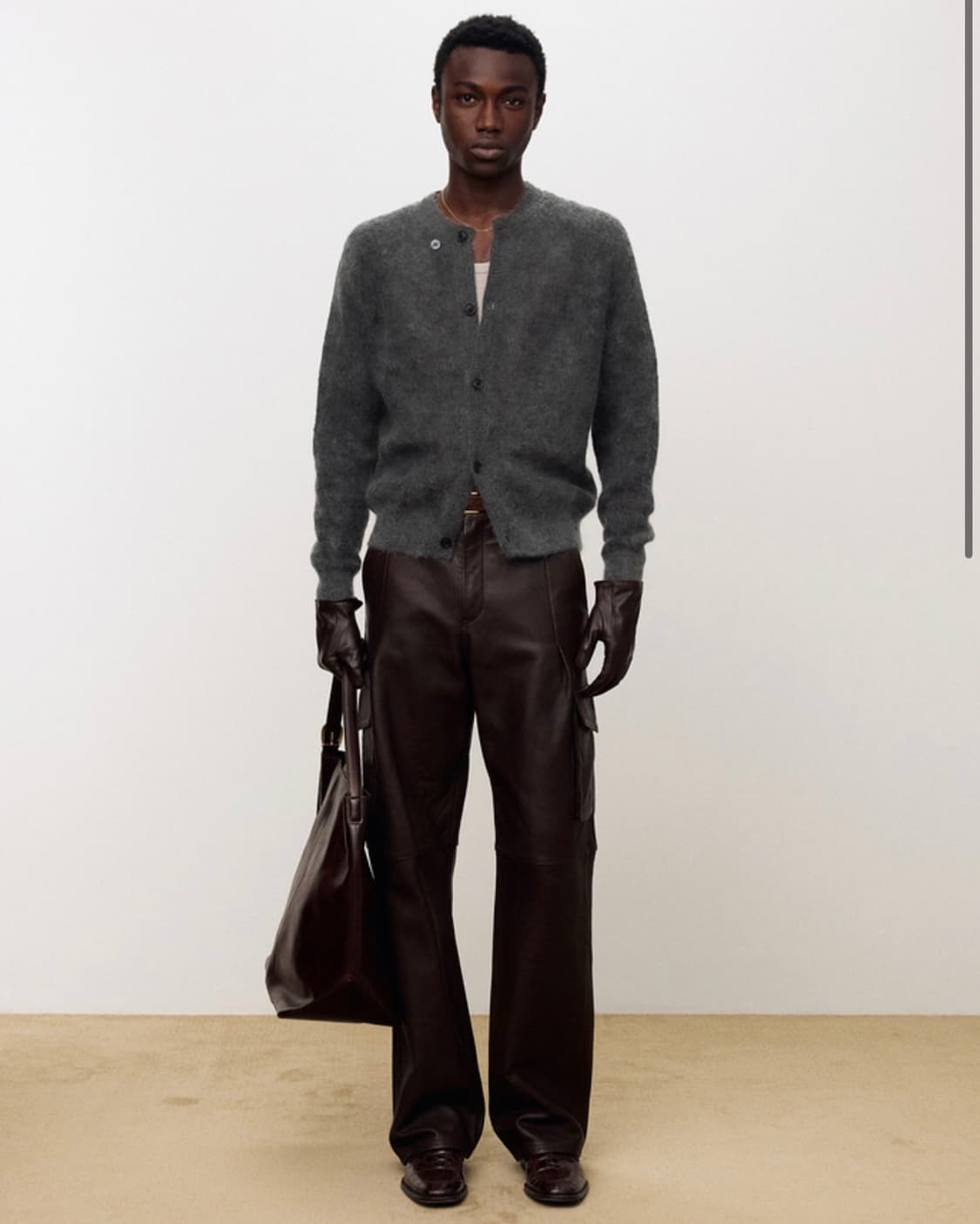 토니웩 알파카 가디건 상품이미지2