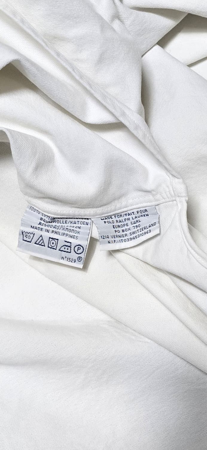 폴로 랄프로렌 화이트 크래식핏 셔츠 L 상품이미지4