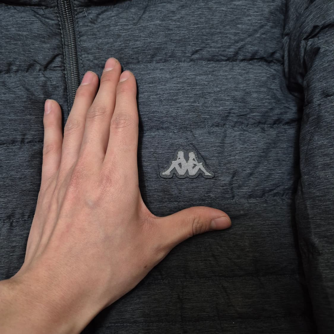 KAPPA 카파 여성 덕다운 후드 경량 롱패딩 점퍼 L(95) 상품이미지4