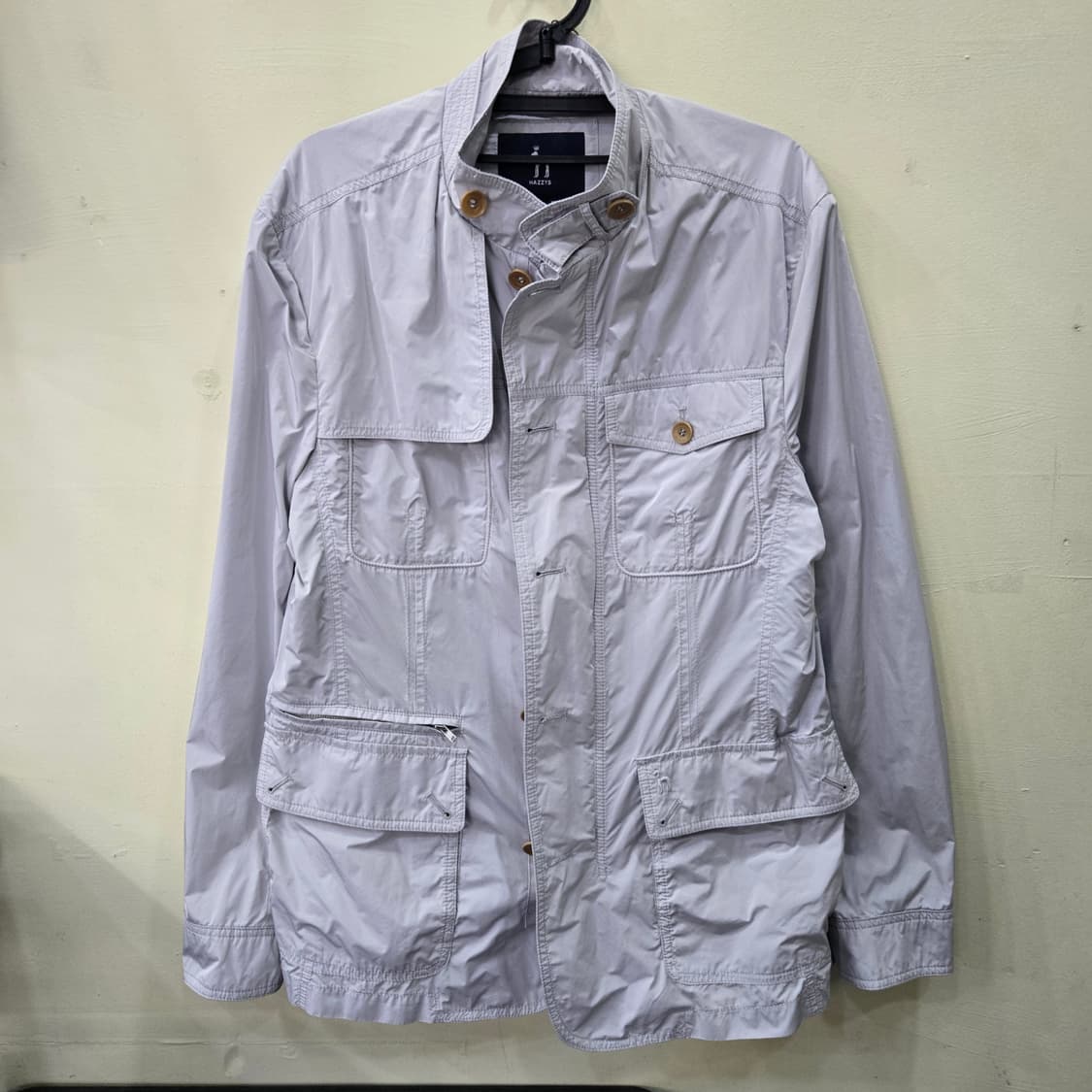 [110] HAZZYS 멀티포켓 경량 점퍼 (그레이) 상품이미지1