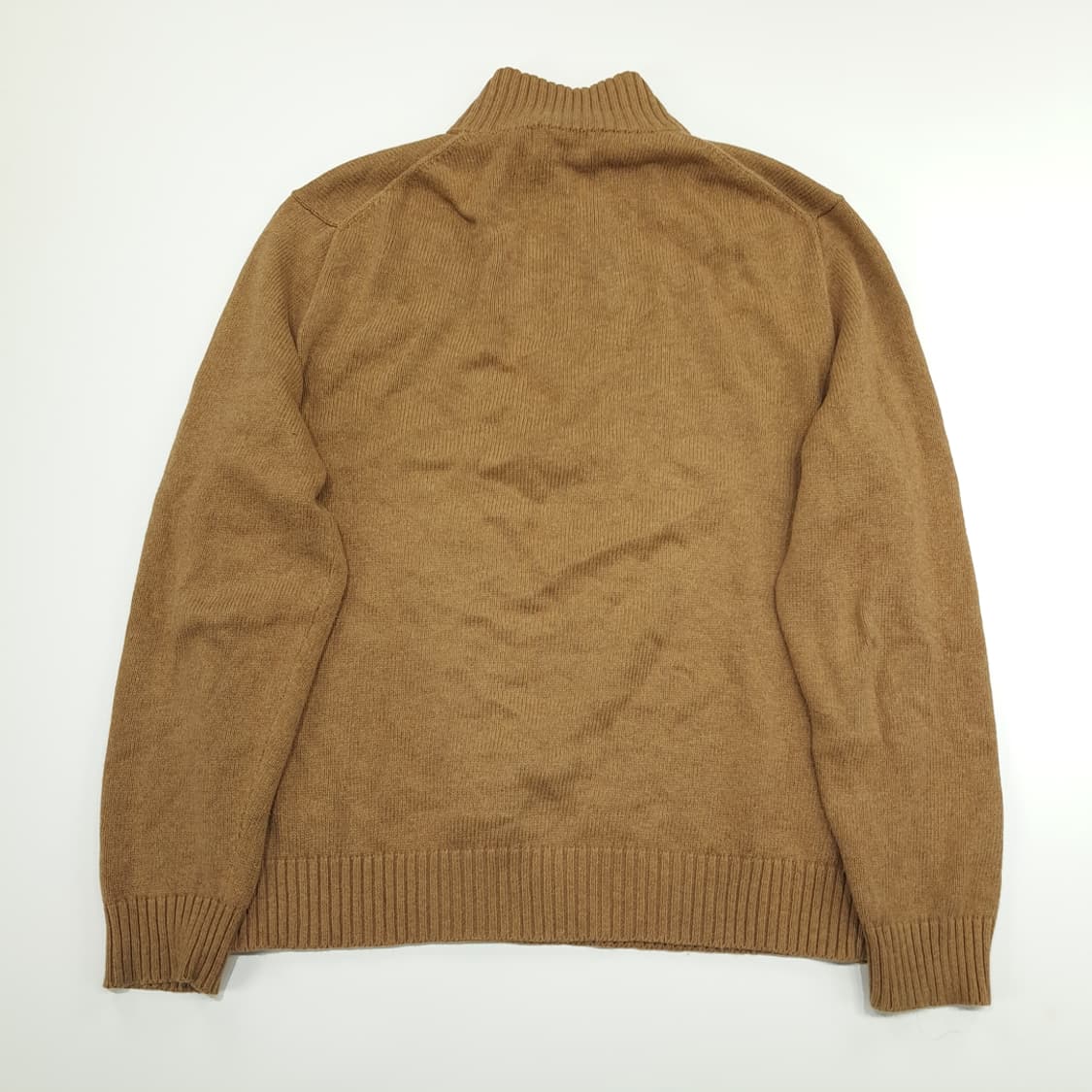 CN838 XL 폴로 랄프로렌 브레드브라운 하프집업 긴팔 니트 스웨터 상품이미지7