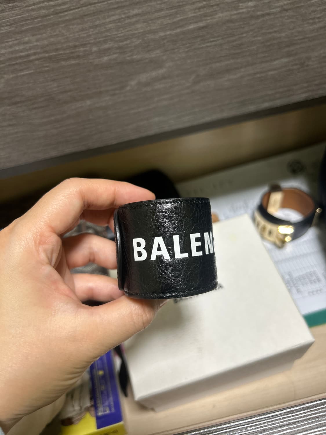 발렌시아가 레더싸이클팔찌 상품이미지1