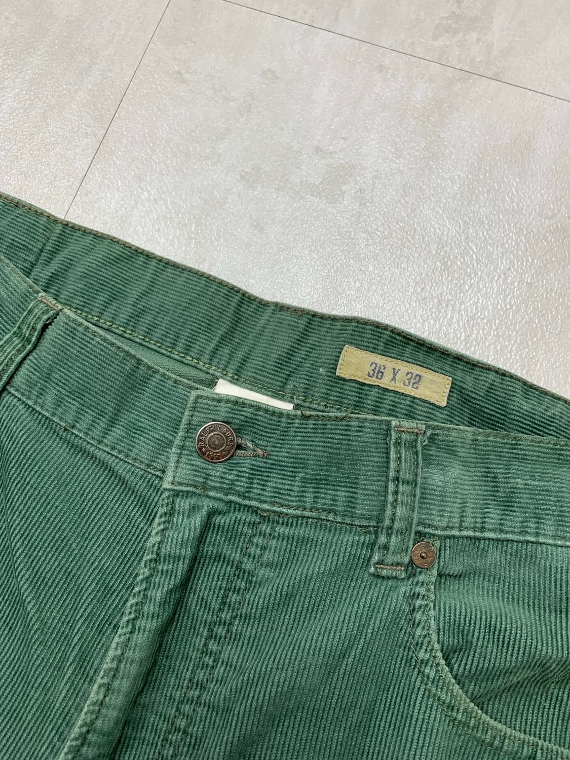 폴로 올리브 코듀로이 팬츠#09 상품이미지4